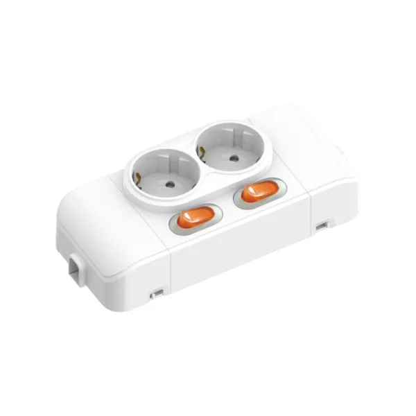 [HYUNDAI ELECTRIC] Exposed Outlet HGB - 25 (Individual 2 - gang)