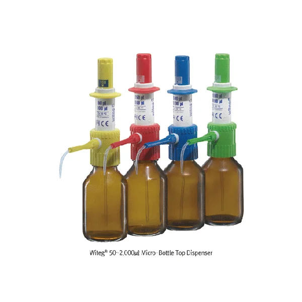 [WITEG] Micro Dispenser 50 & 100㎕ Yellow WI.5.371.101