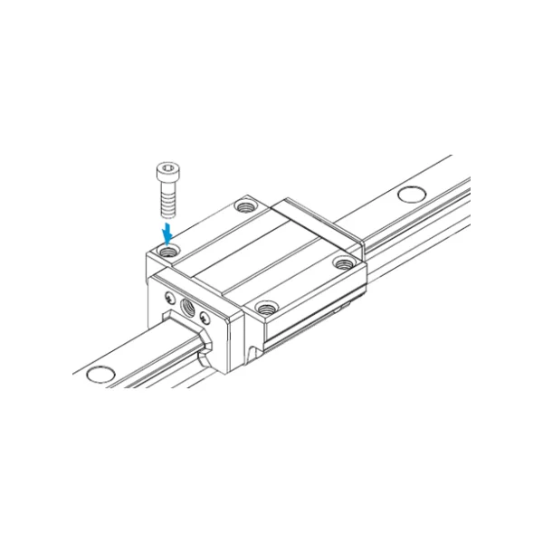 [SAMICK THK] LM Guide Bearing Block HSR20LA
