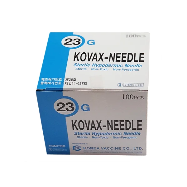 [KOREA VACCINE] Disposable Needle (23G, 1 - inch, 100 pcs, Needle)
