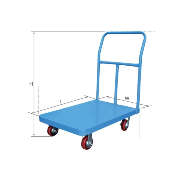 [BESTO] Trolley YH - 226 (Small, 600x920x930mm, 6 - inch Casters)