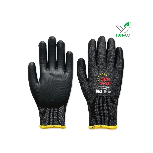 [HW] Winter NBR Gloves Sungrip 610 (Gray/ 2XL)