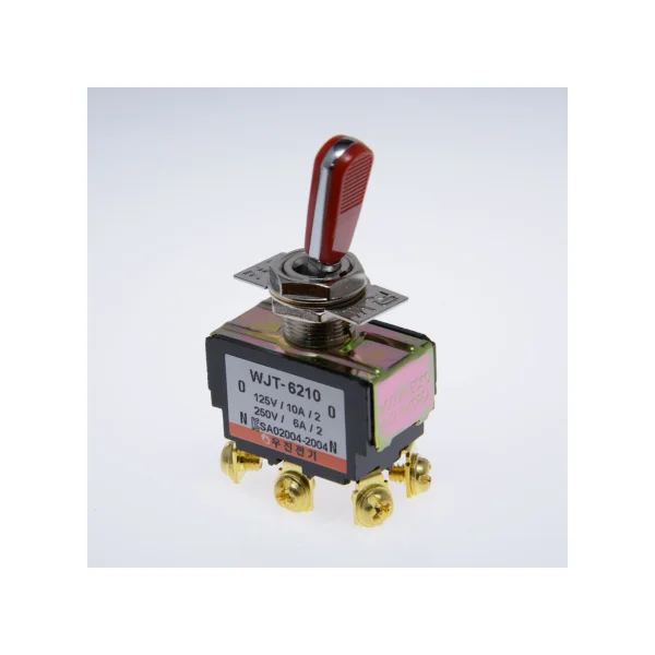 [WOOJIN ELECTRIC] Toggle Switch WJT - 6210CF - R