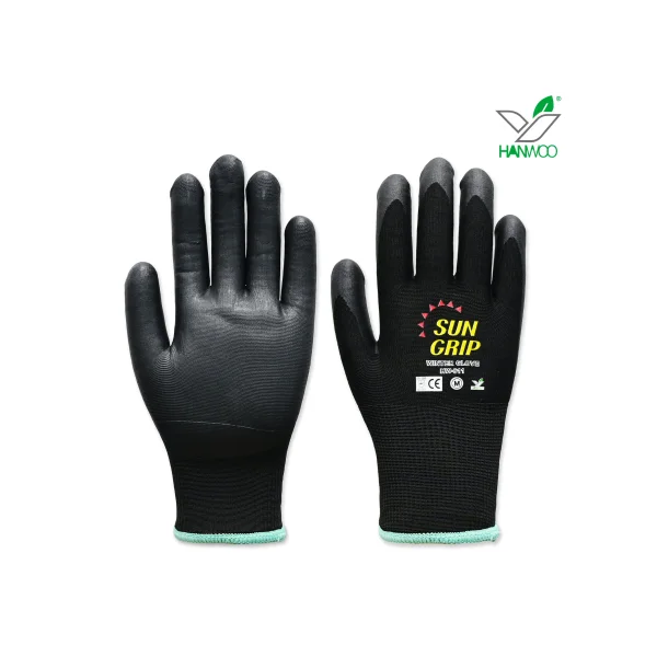 [HW] Winter NBR Gloves Sungrip 611 (Black/ M)