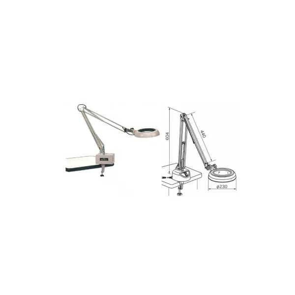 [OTSUKA] OTSUKA Magnifying Lamp Free Arm Type (LED) SKKLF - 3X 3X/ 220V