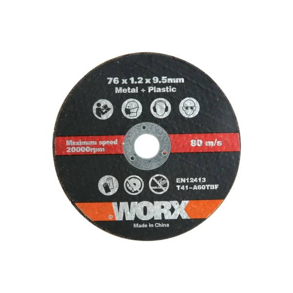 WORX Cutting Disc WA6076.3 (3 - inch, 3PCS/ SET, for WX801)