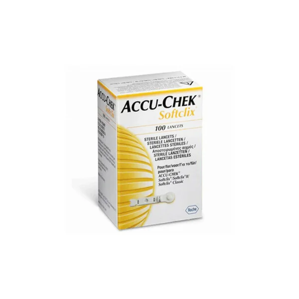 Roche Accu - Chek Softclix Lancets (28G, 200 pcs, Lancet/ Blood Collection Needle)