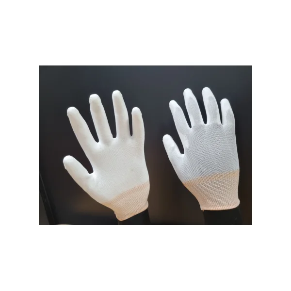 A - ONE SAFETY PU PALM COATED GLOVES (WHITE/ XS)