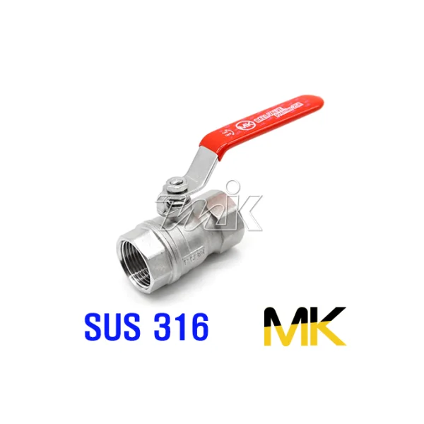 [NAVI MRO] Stainless Steel Premier Ball Valve (2PC/ SUS316/ 15A/ 18.08mm/ 0.96MPa, 1pc)