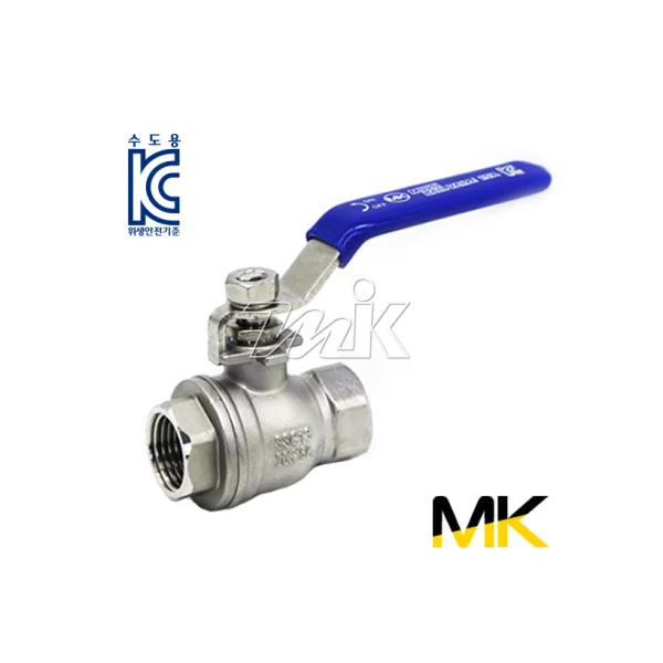 [MK] Stainless Steel Ball Valve - 2PC (Full Port/ Standard) MK (10A/ 10kg/ cm², 1 pc)