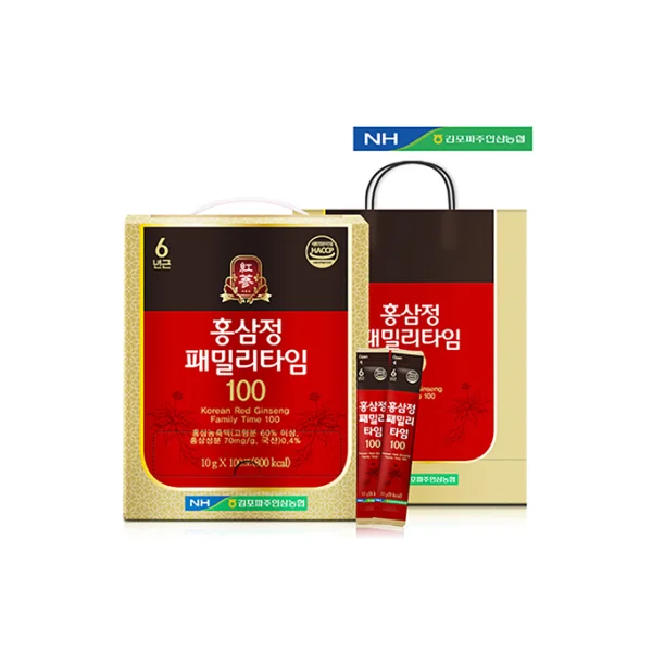 [GIMPO PAJU GINSENG] Red Ginseng Extract Stick Family Time 100
