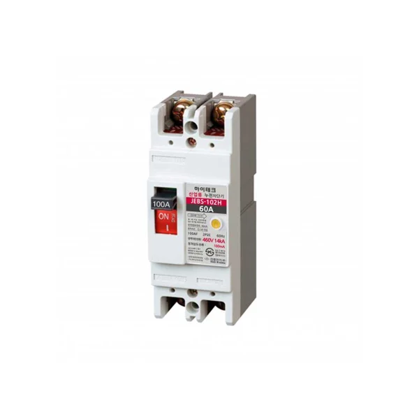[JINHEUNG] Industrial Circuit Breaker 100AF (Hi - Tech) Series JEBS - 102H (60A)